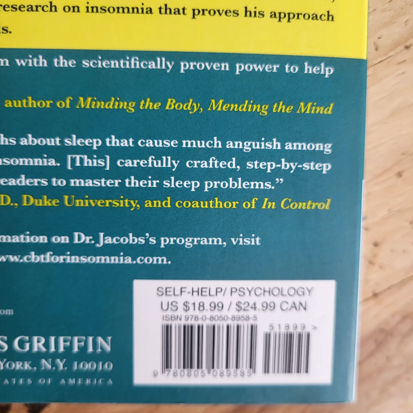 Say Goodnight to Insomnia by Gregg D. Jacobs, Ph.D. image indicator(4)