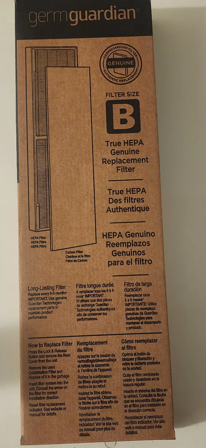 GermGuardian Genuine Replacement Filter - Size B image indicator(4)