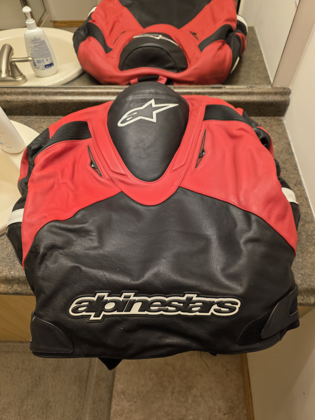 Alpinestars Leather Motorcycle Jacket - photo 3