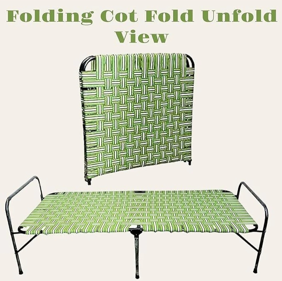 Folding cot/charpai - photo 3