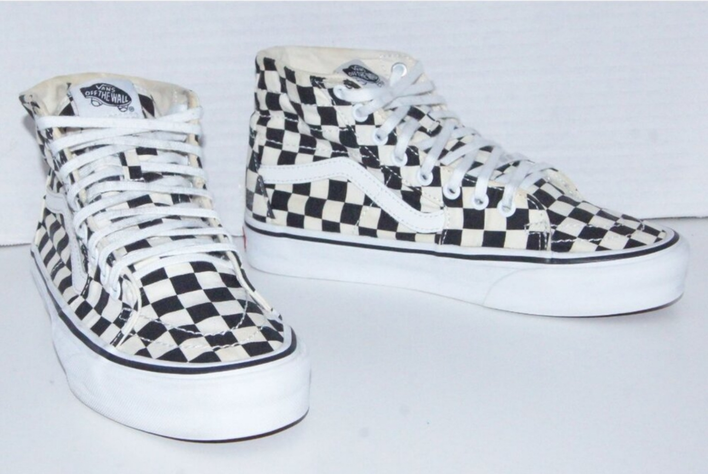 VANS SK8-HI TAPERED CHECKERBOARD - photo 5