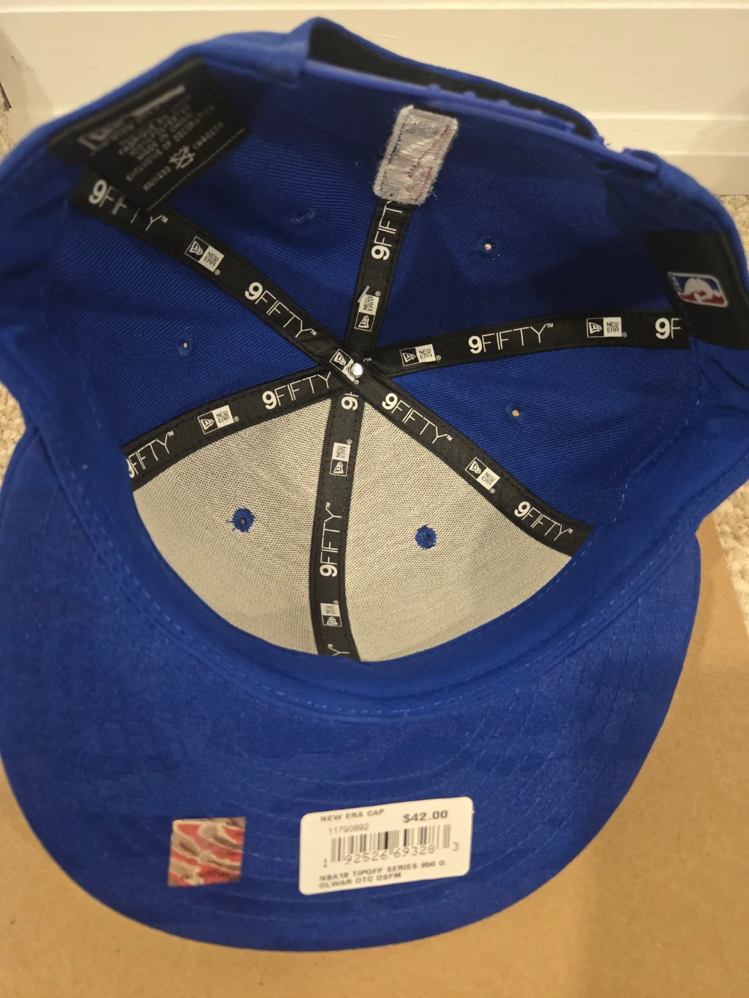 Golden State Warriors New Era 9Fifty snapback cap image indicator(3)