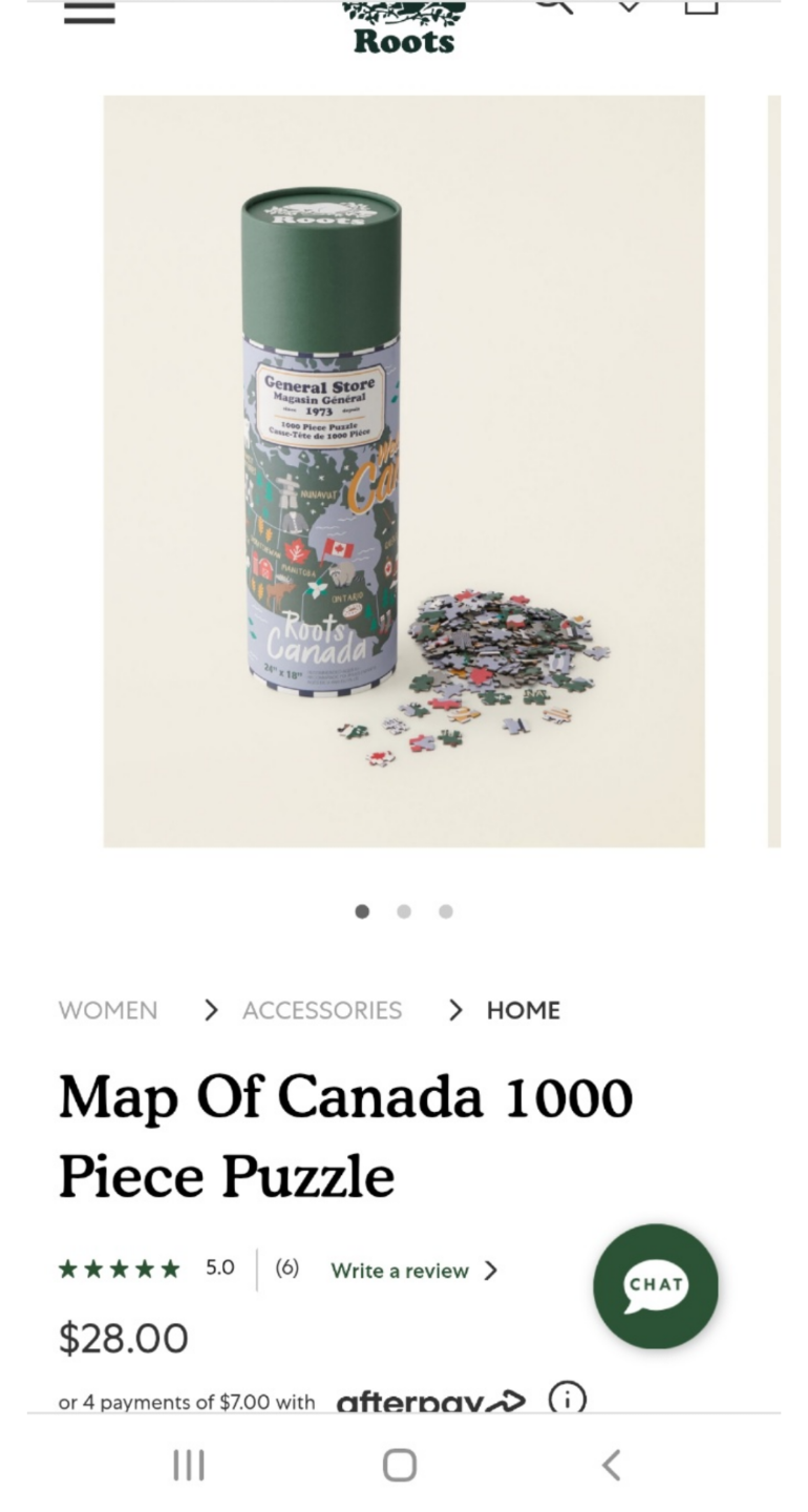 Roots Canada 1000-Piece Puzzle - photo 4