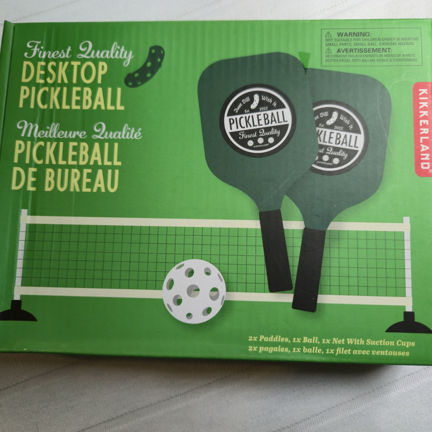 🥕KIKKERLAND Finest Quality Desktop Pickleball Set