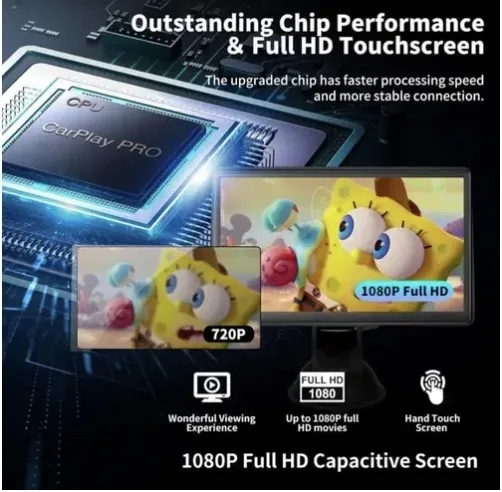 Cartreque 7" Touchscreen / Apple CarPlay and Android Auto image indicator(4)