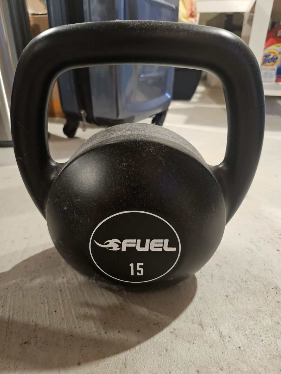 15lb FUEL Kettlebell & Pair of 10lb Dumbbells - photo 2