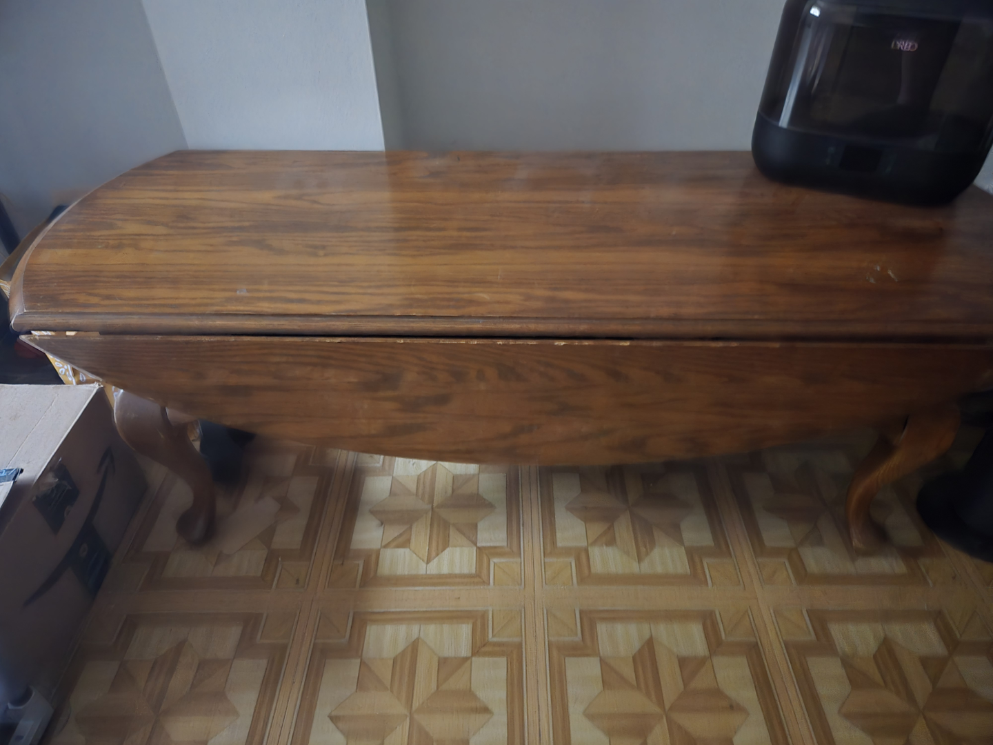 Vintage Wooden Drop Leaf Table - photo 2