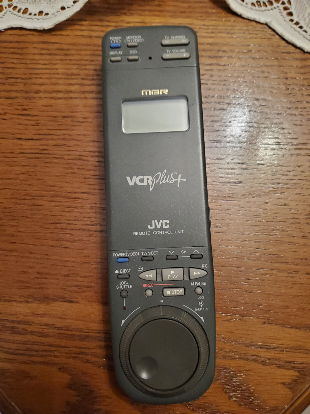 Vintage JVC VCR Plus Remote Control