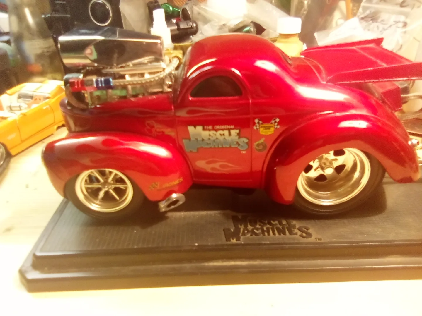 Muscle Machines Red Truck Toy Car thumbnail