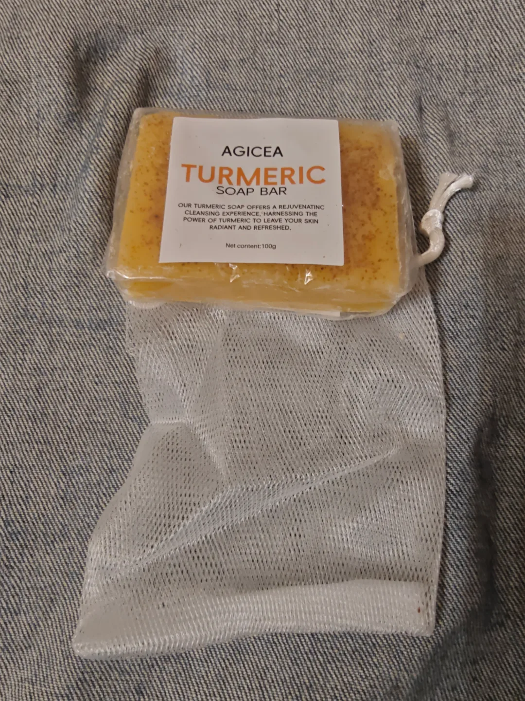 2 Turmeric Kojic Acid Soap Bar 100g All Natural Brightening image indicator(3)