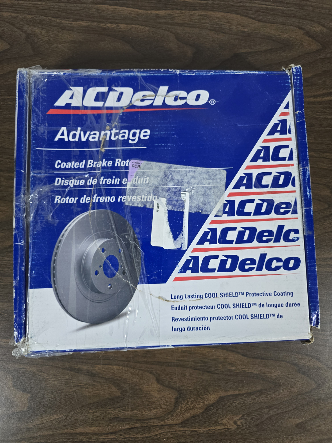 (New) ACDelco Silver Coated Disc Brake Rotor - photo 2