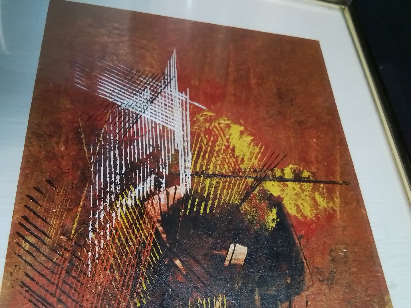 British Oil on Paper Signed Hasan Firfiray - photo 5