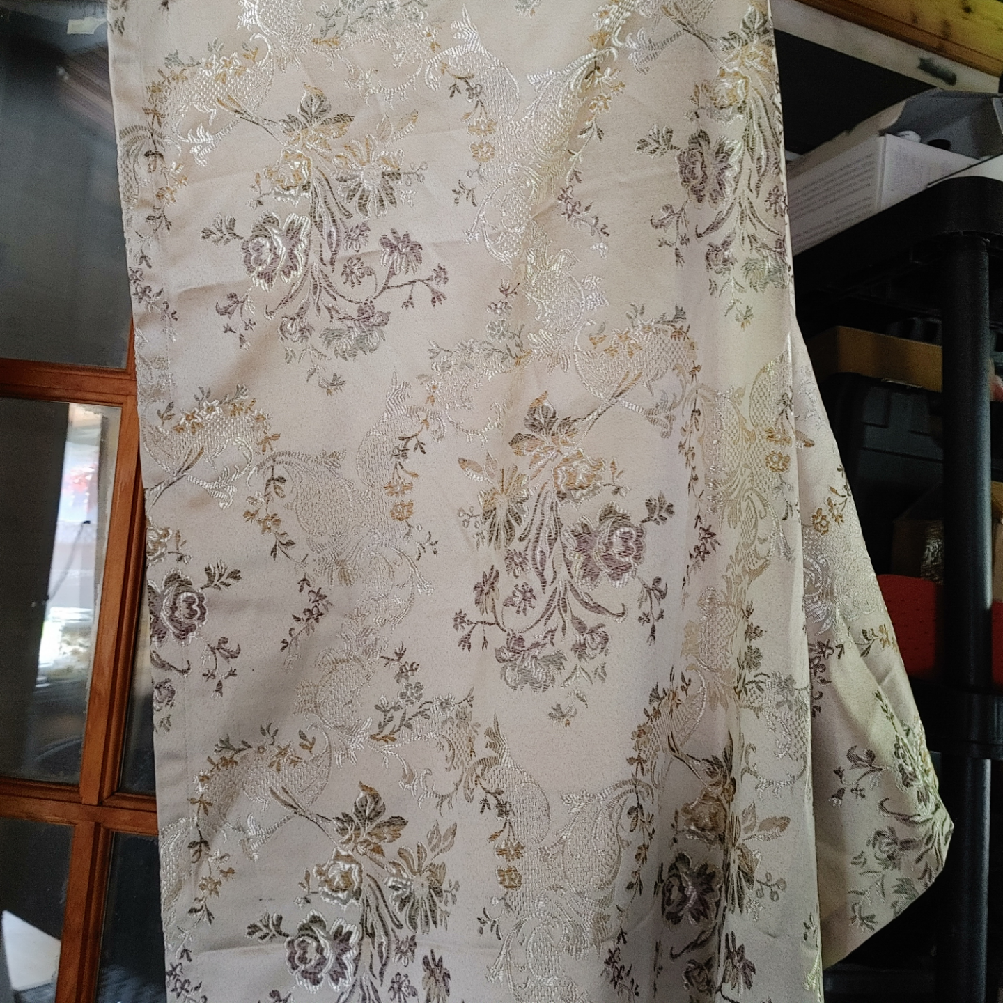 Elegant Brocade Fabric - Set of Panels