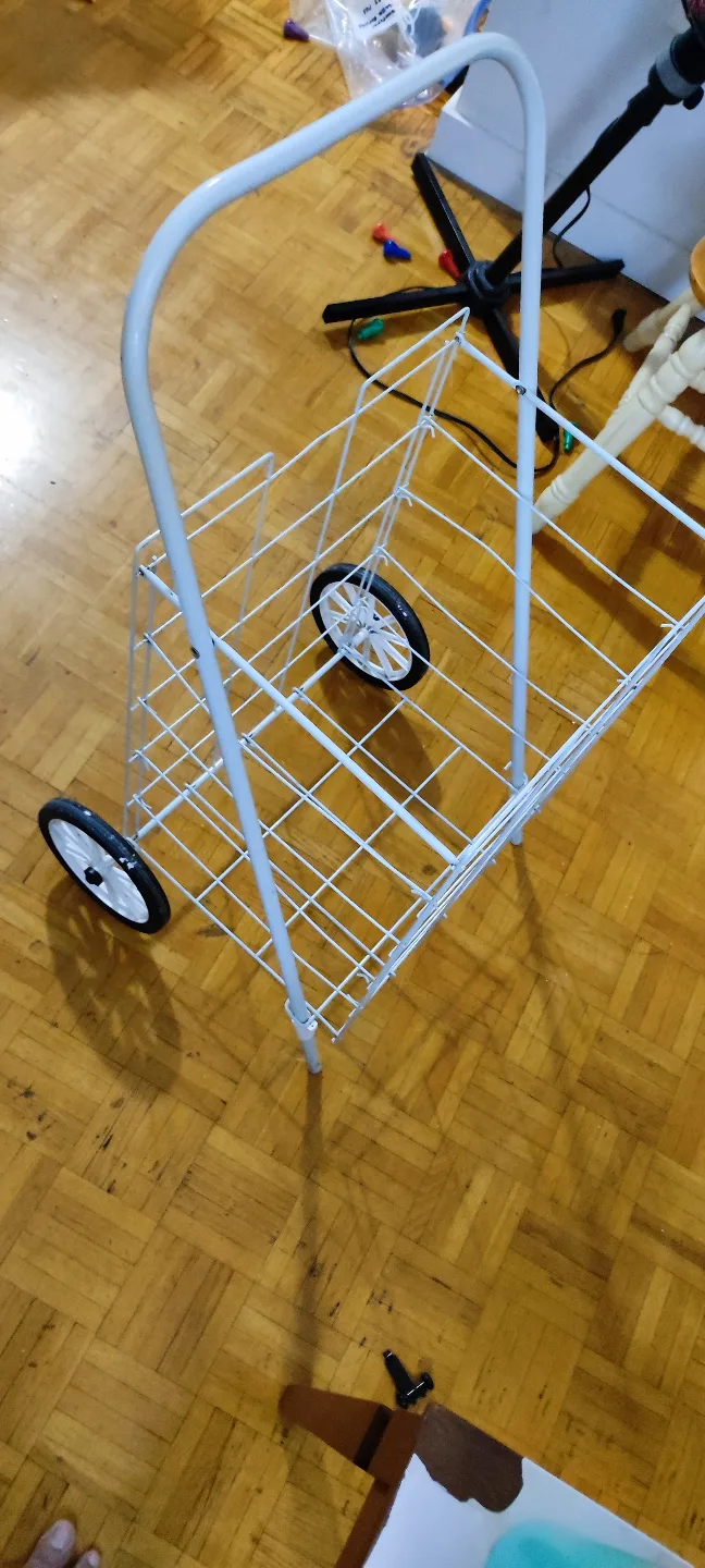 Foldable metal shopping cart thumbnail