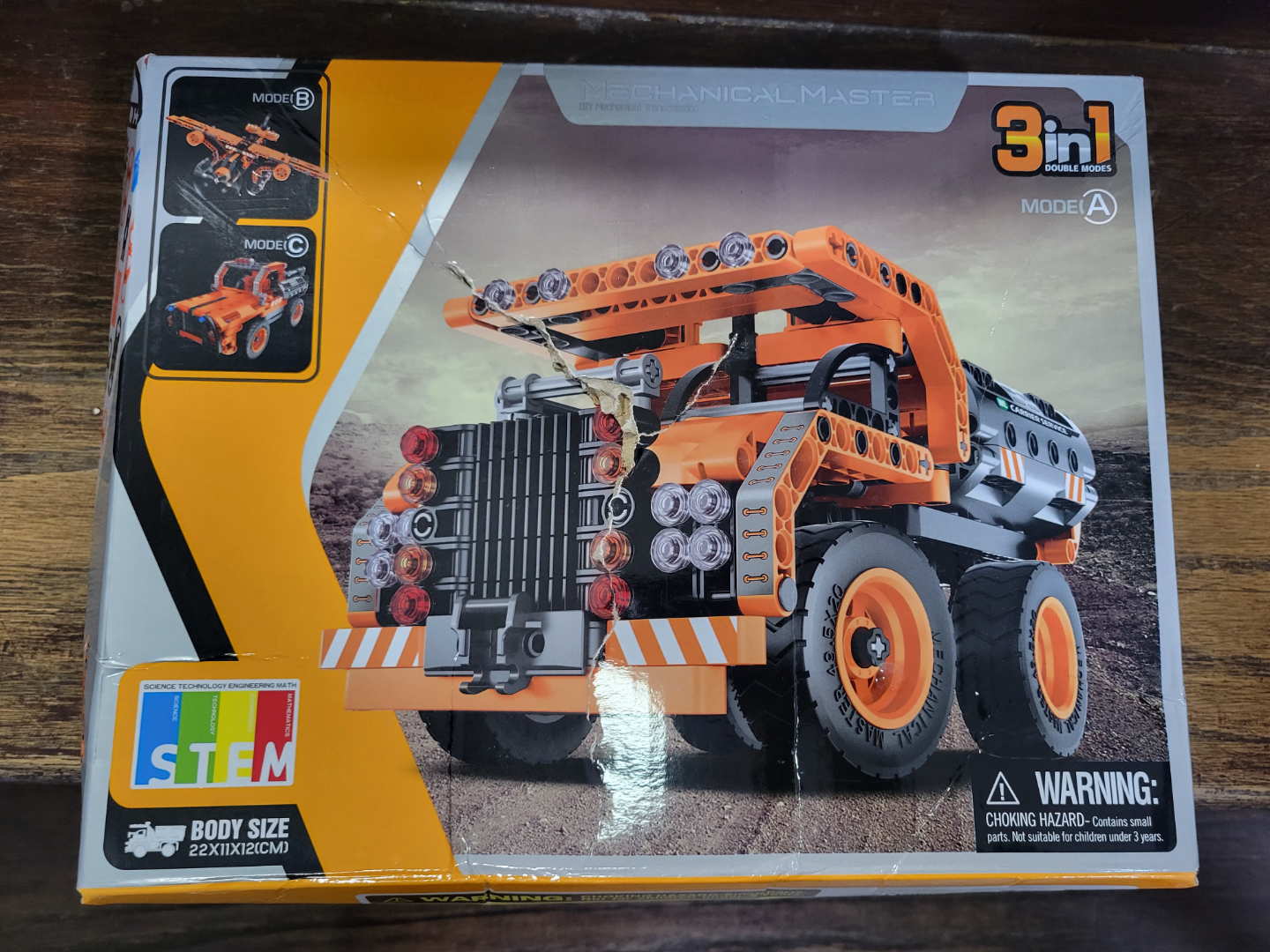3-in-1 Mechanical Master Building Blocks Toy