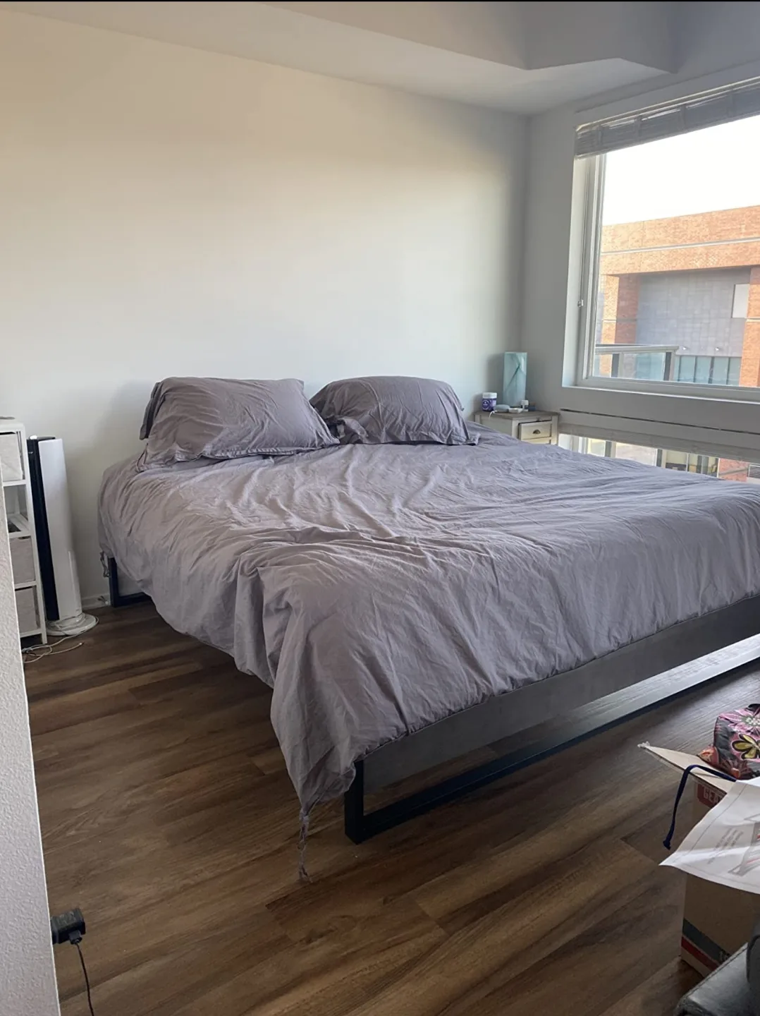 ‼️Full Size‼️ 6" Zinus Suzanne Metal/Bamboo Platform Bed Frame thumbnail