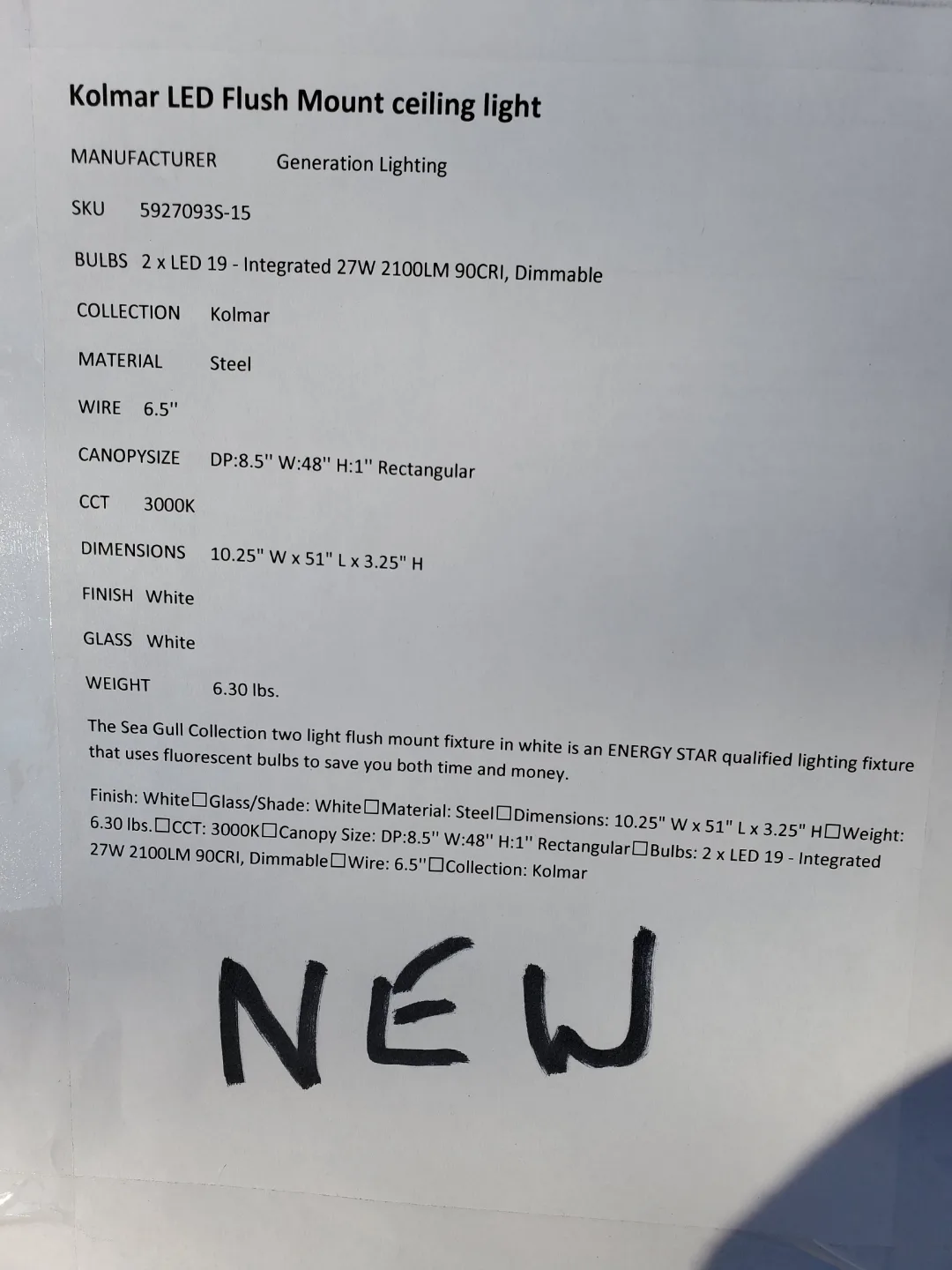 Lightology Kolmar Ceiling Light Fixture image indicator(2)