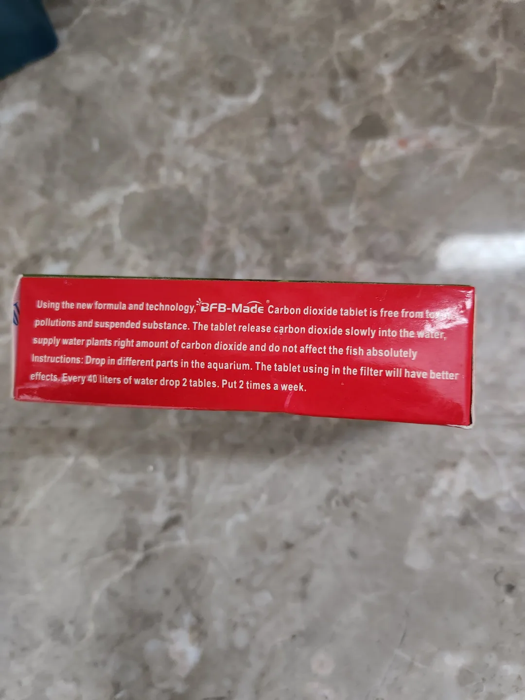 BFB-Made Aquarium Carbon Dioxide Tablets. 24 Tablets image indicator(2)