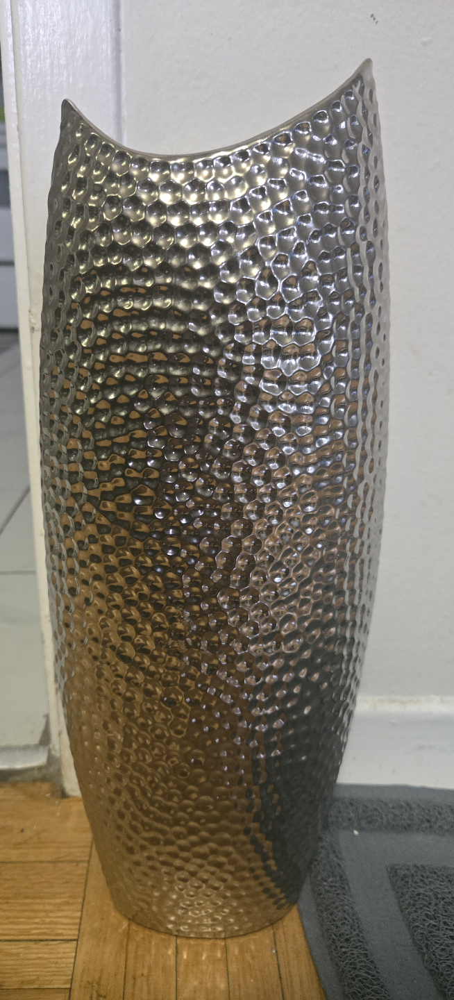 Metallic Vase