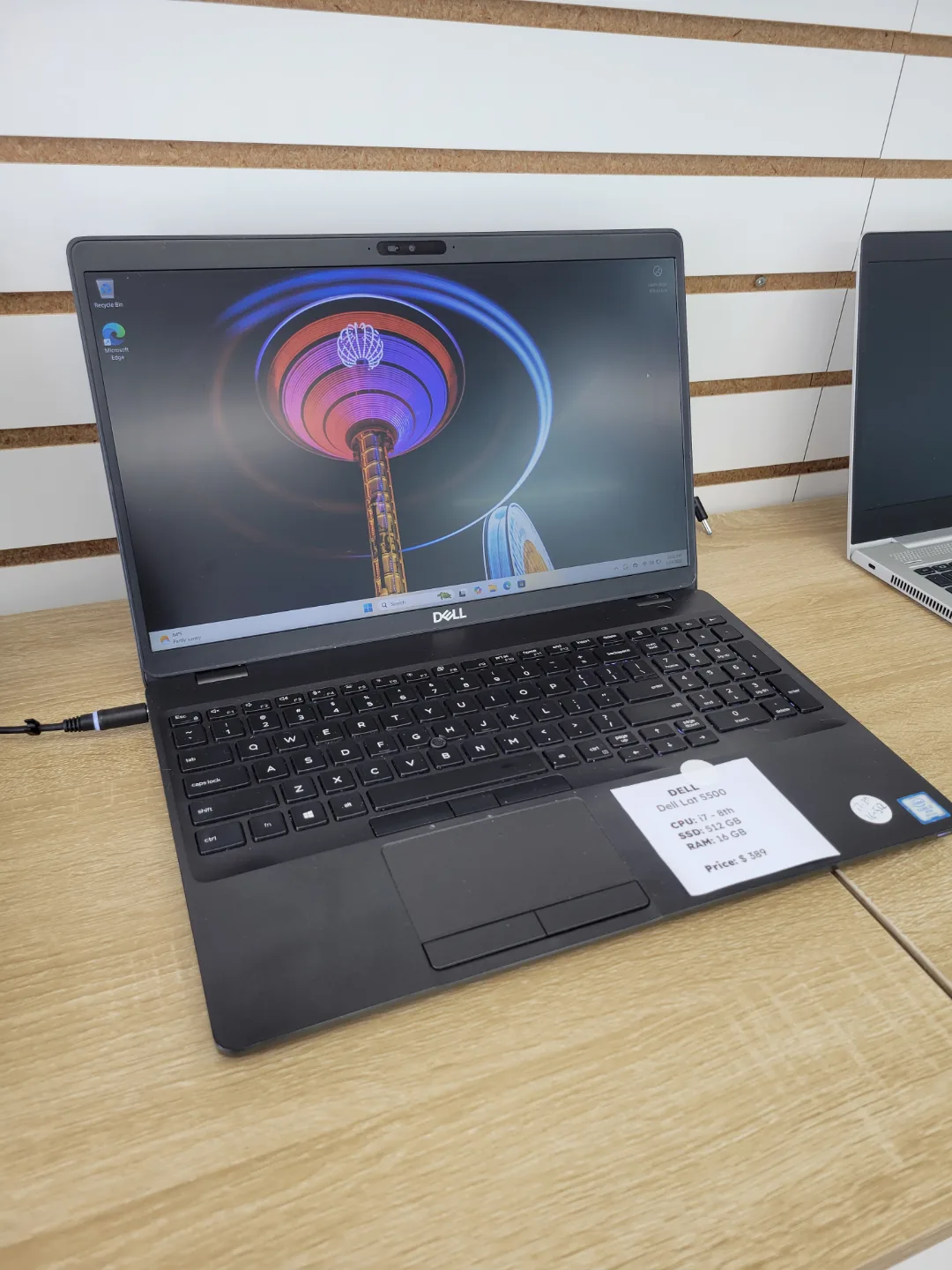 Dell Latitude 5500 Laptop - 16GB RAM, 477GB Storage thumbnail