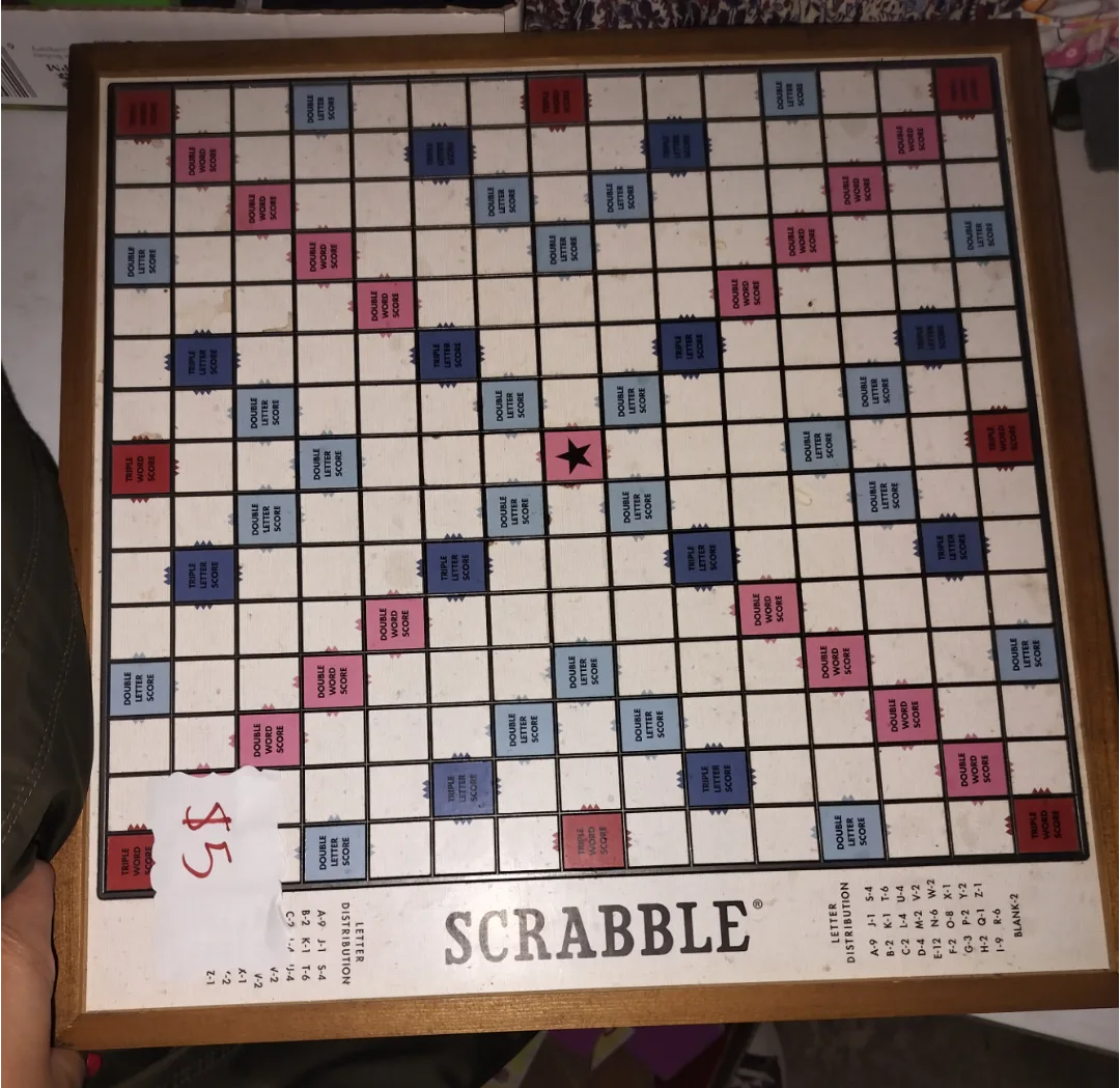 Vintage Scrabble Board Game thumbnail