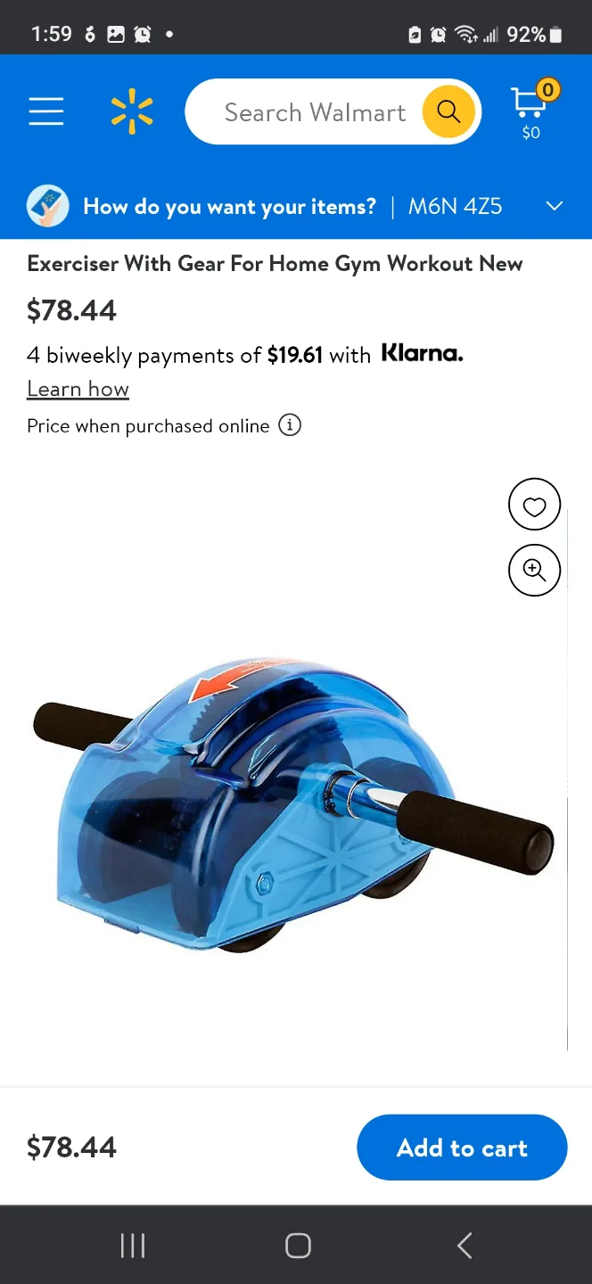 4 Wheels AB SLIDER Portable Fitness Exercise Roller. Light Wt image indicator(3)