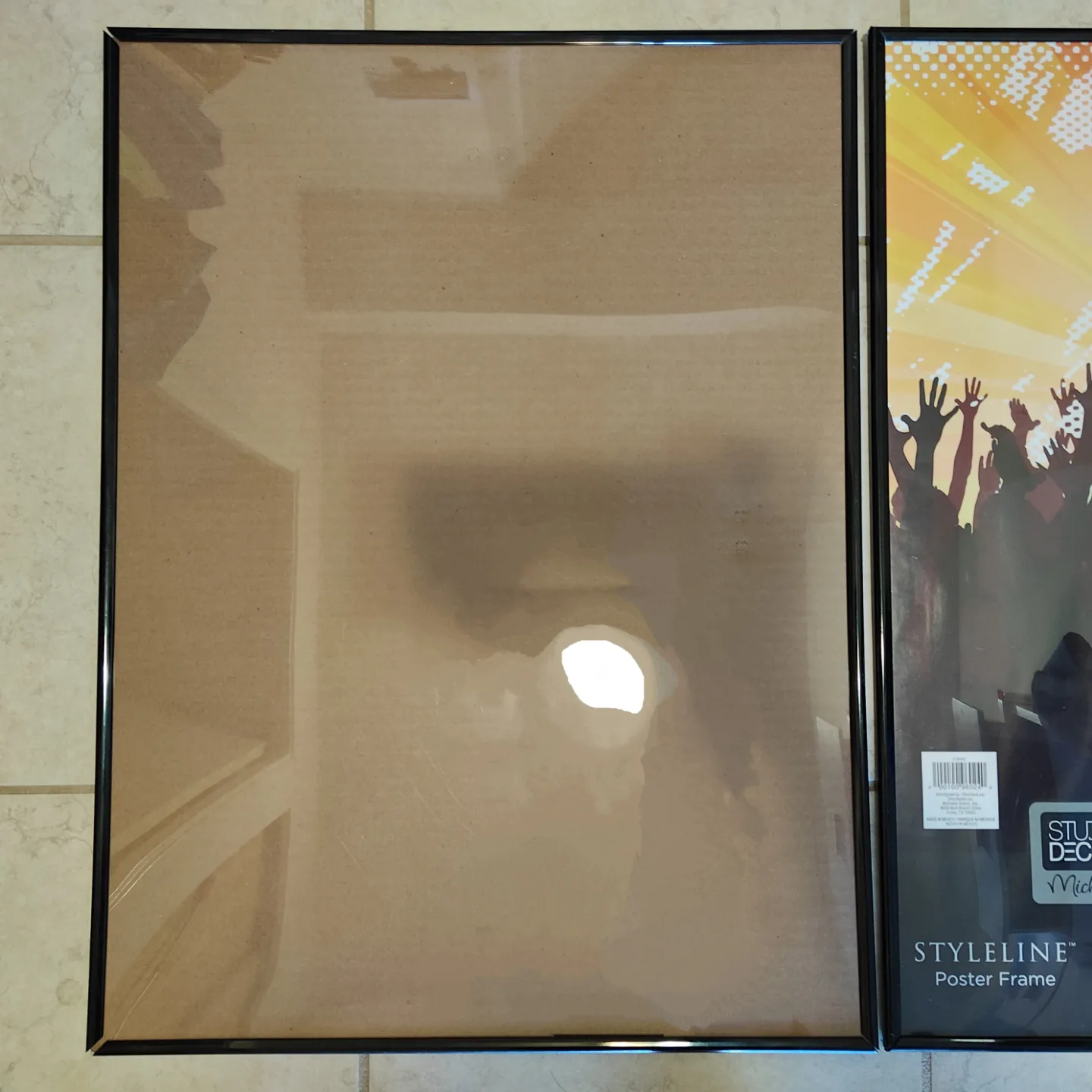 Two 18x24 inch Styleline Poster Frames image indicator(5)