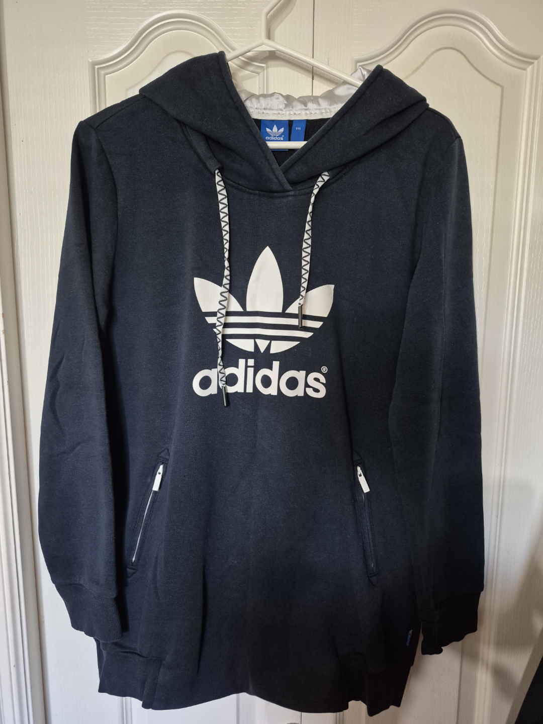 Adidas black hoodie (size M)
