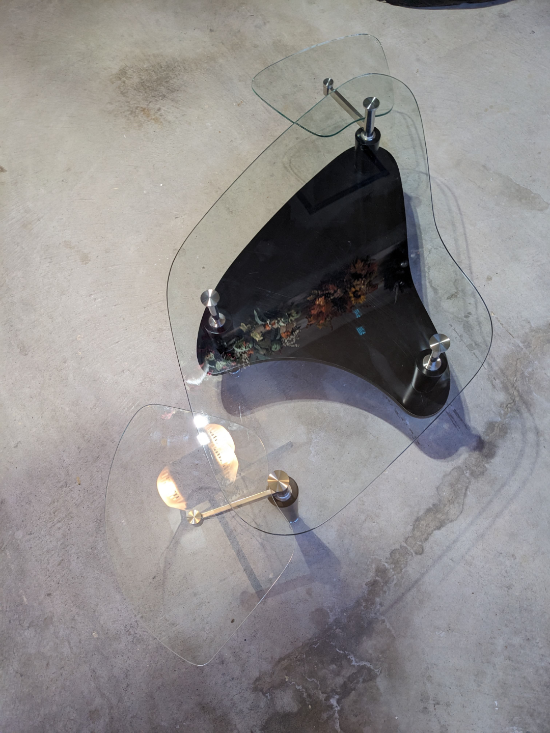 Mid-Century Modern Glass Coffee Table - photo 3