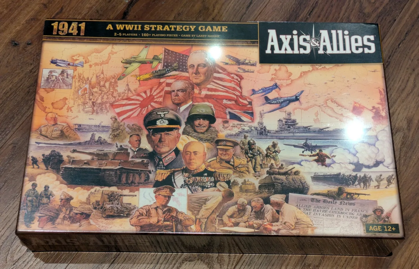 New Axis and Allies 1941 board game thumbnail