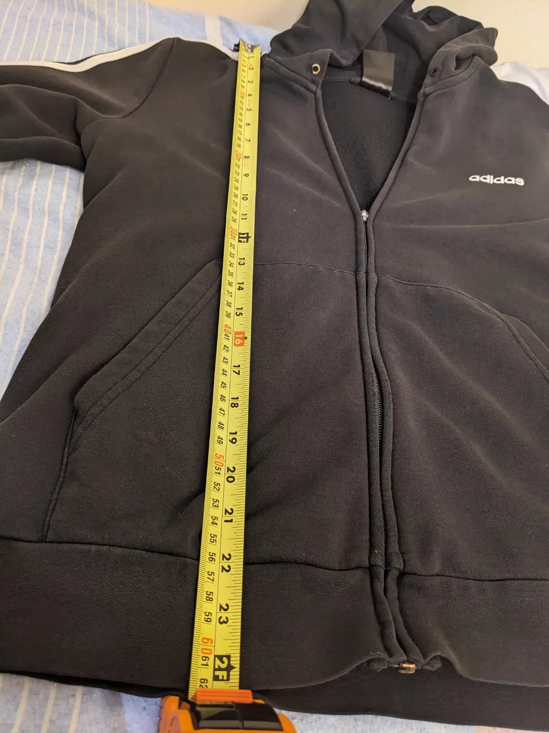 Adidas Black Zip-Up Hoodie image indicator(6)