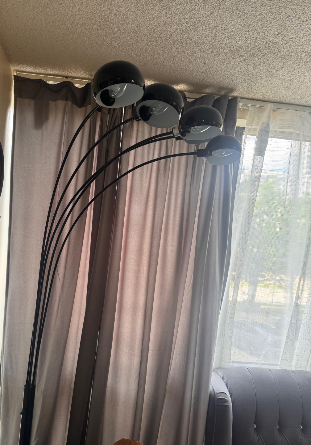 Five-arm Arc Floor Lamp - photo 4