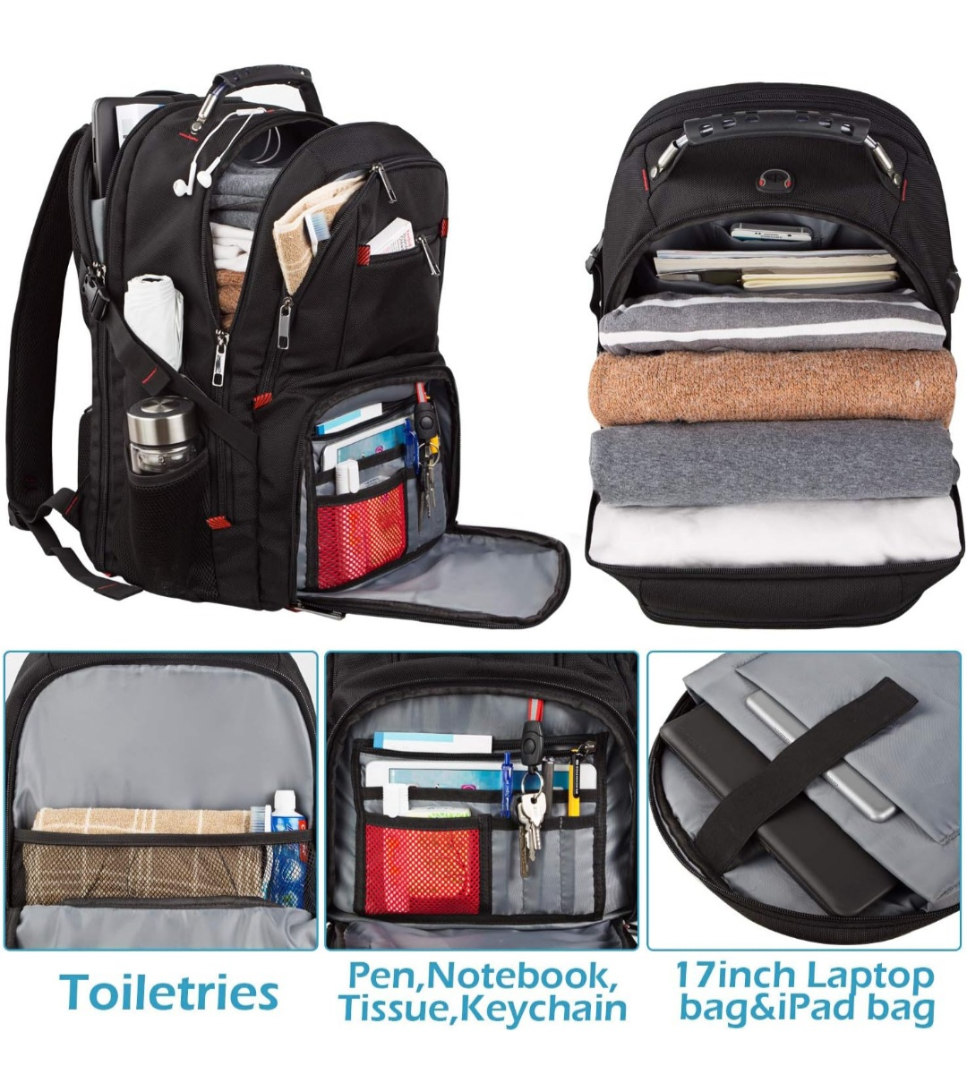 Travel Laptop Backpack,Extra Large Capacity TSA ... - photo 2