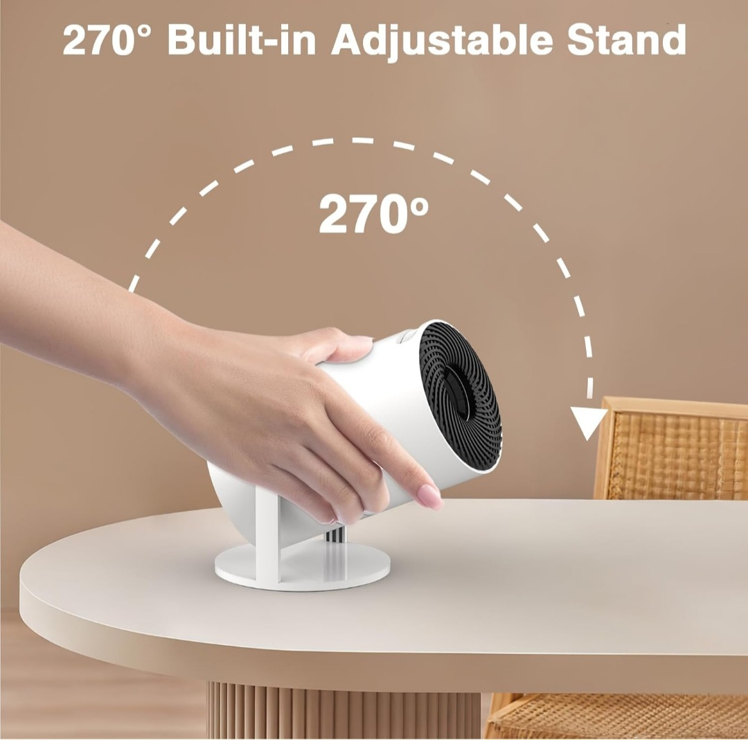 [Built-in Apps Projector 4K with WiFi 6 and Bluetooth,