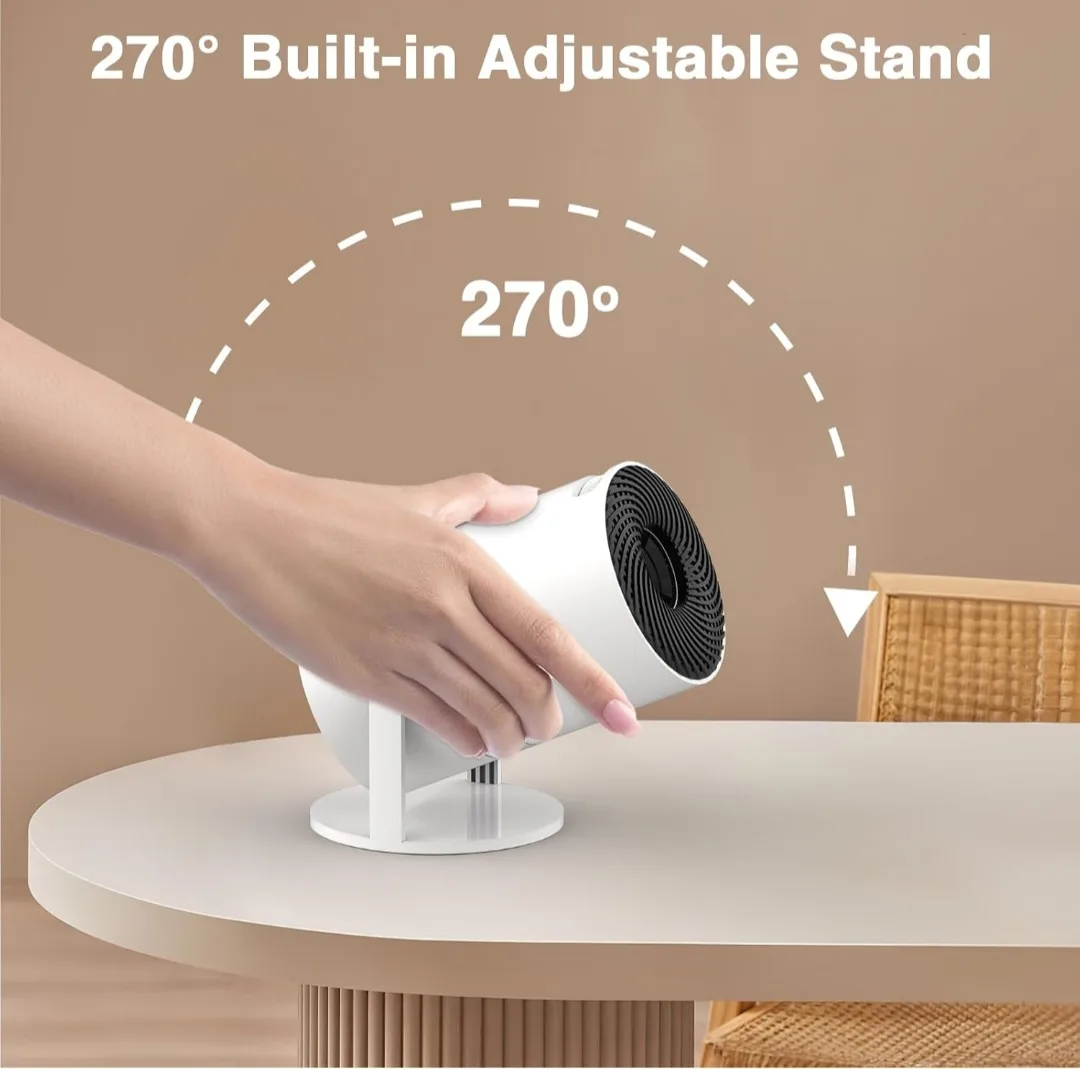 [Built-in Apps Projector 4K with WiFi 6 and Bluetooth,