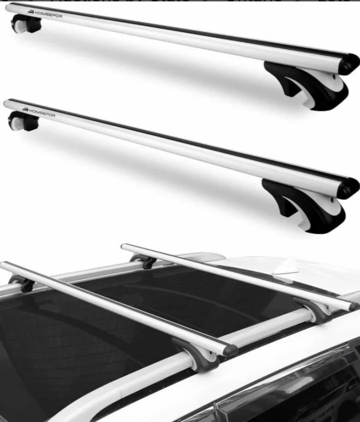 New Car Roof Racks For Vehicles With Raised Roof Side Rails thumbnail