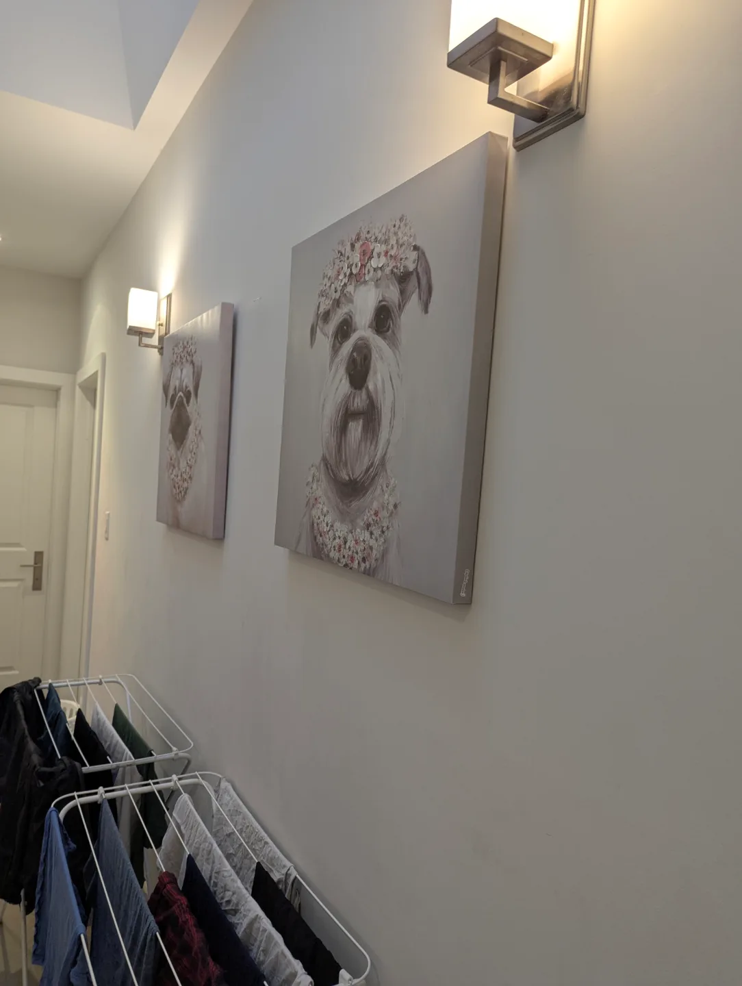 Pair of Dog Portrait Canvas Art image indicator(6)