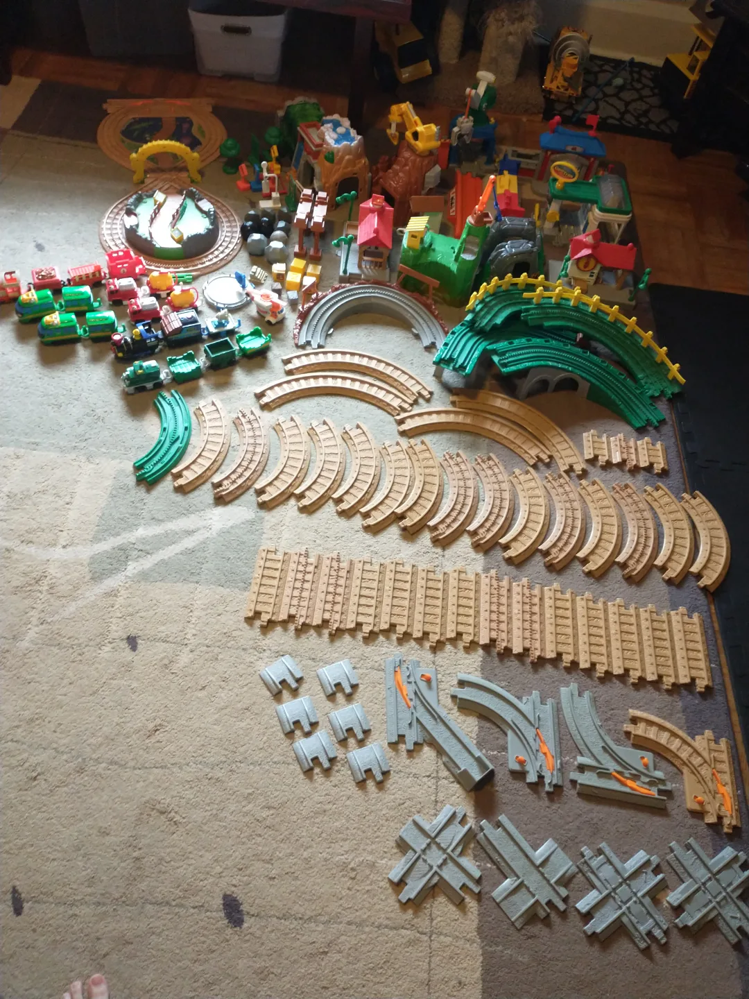 Geotrax Train Set with Tracks and Accessories 🧡 thumbnail
