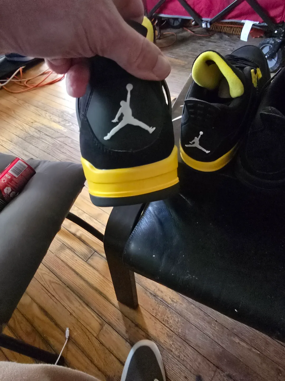 Air Jordan 4 Retro Men's Size 13 Shoes these are quality Reps. image indicator(3)