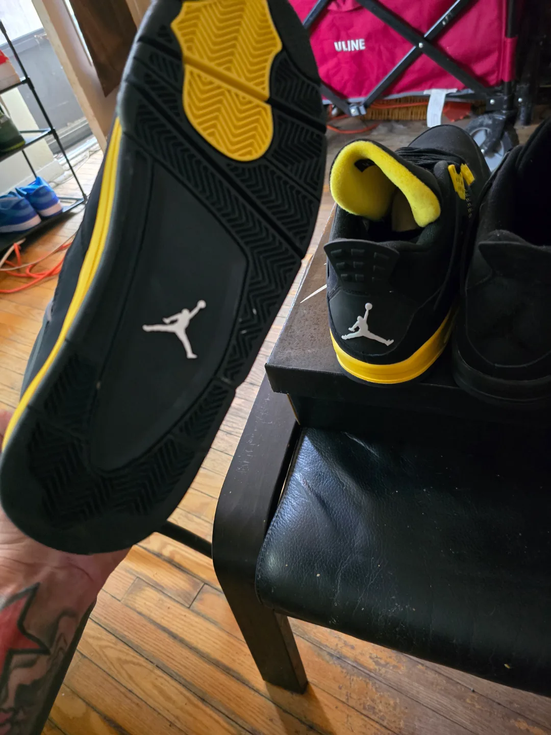 Air Jordan 4 Retro Men's Size 13 Shoes these are quality Reps. image indicator(6)