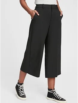 RW&CO. Black Culotte Pants thumbnail