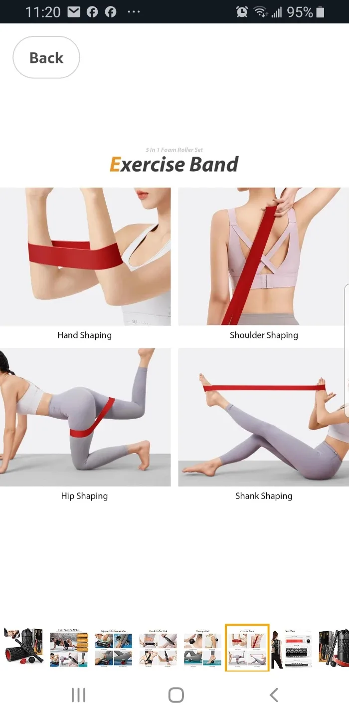 5-in-1 Foam Roller Set for Muscle Massage and Recovery image indicator(6)