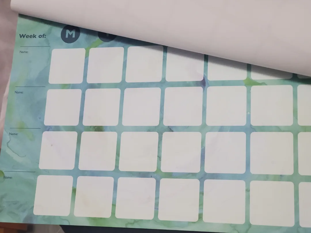 Weekly Planner - Reusable Paper Chart (30 pages) image indicator(3)