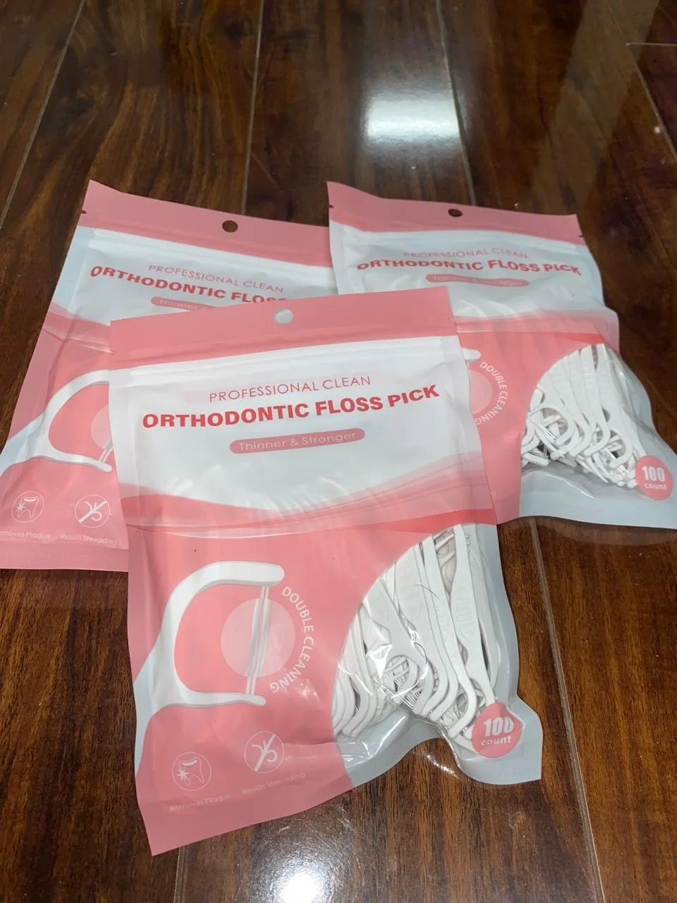 100 Count Orthodontic Floss Picks thumbnail