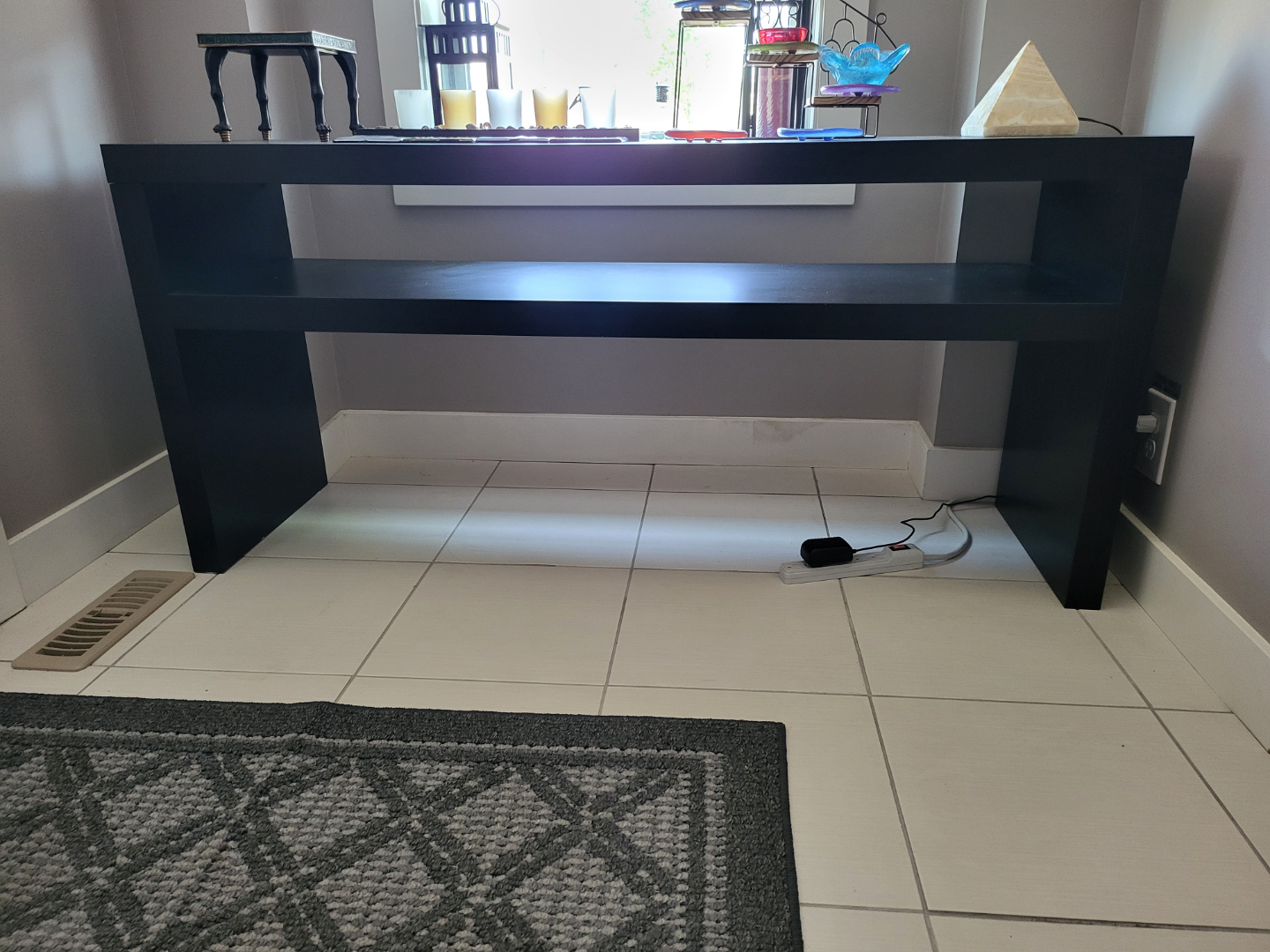 IKEA Lack Black-brown Console Table - photo 2