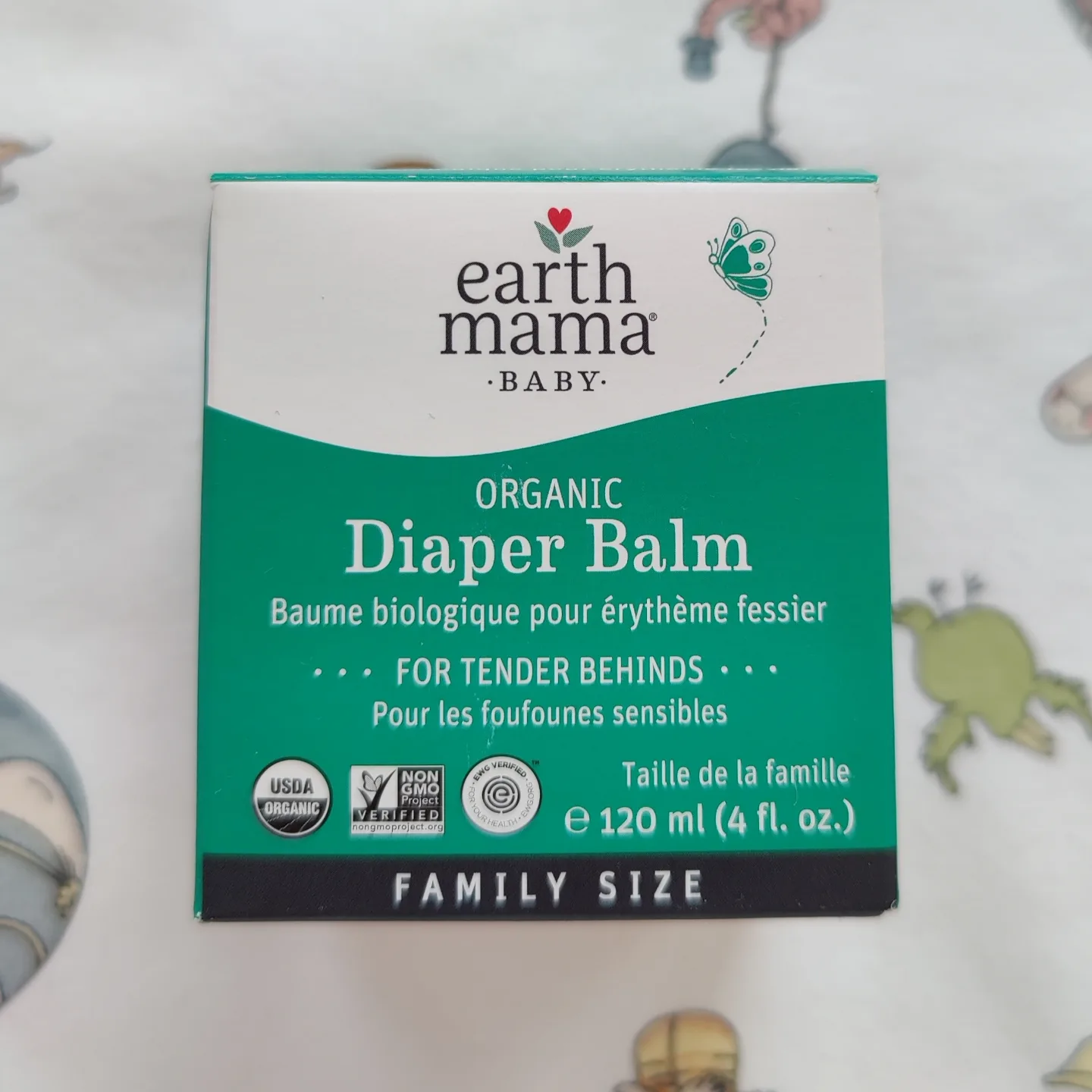 New Sealed Organic Diaper Balm by Earth Mama image indicator(2)