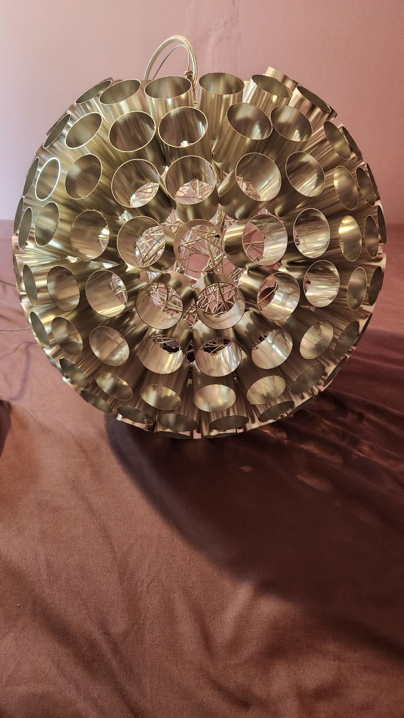 Unique Modern Sphere Pendant Light Fixture - photo 2