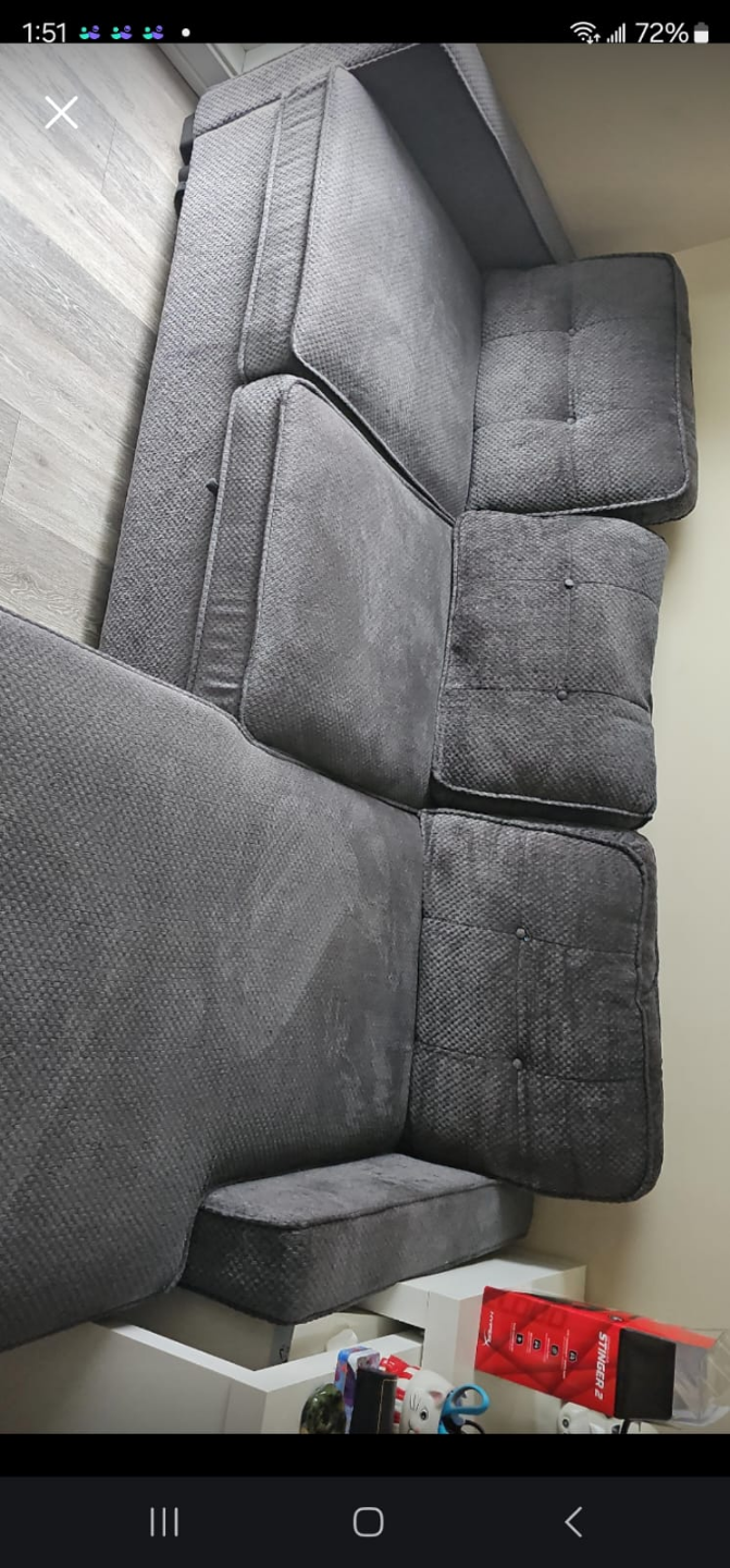 Grey Sectional Sofa bed