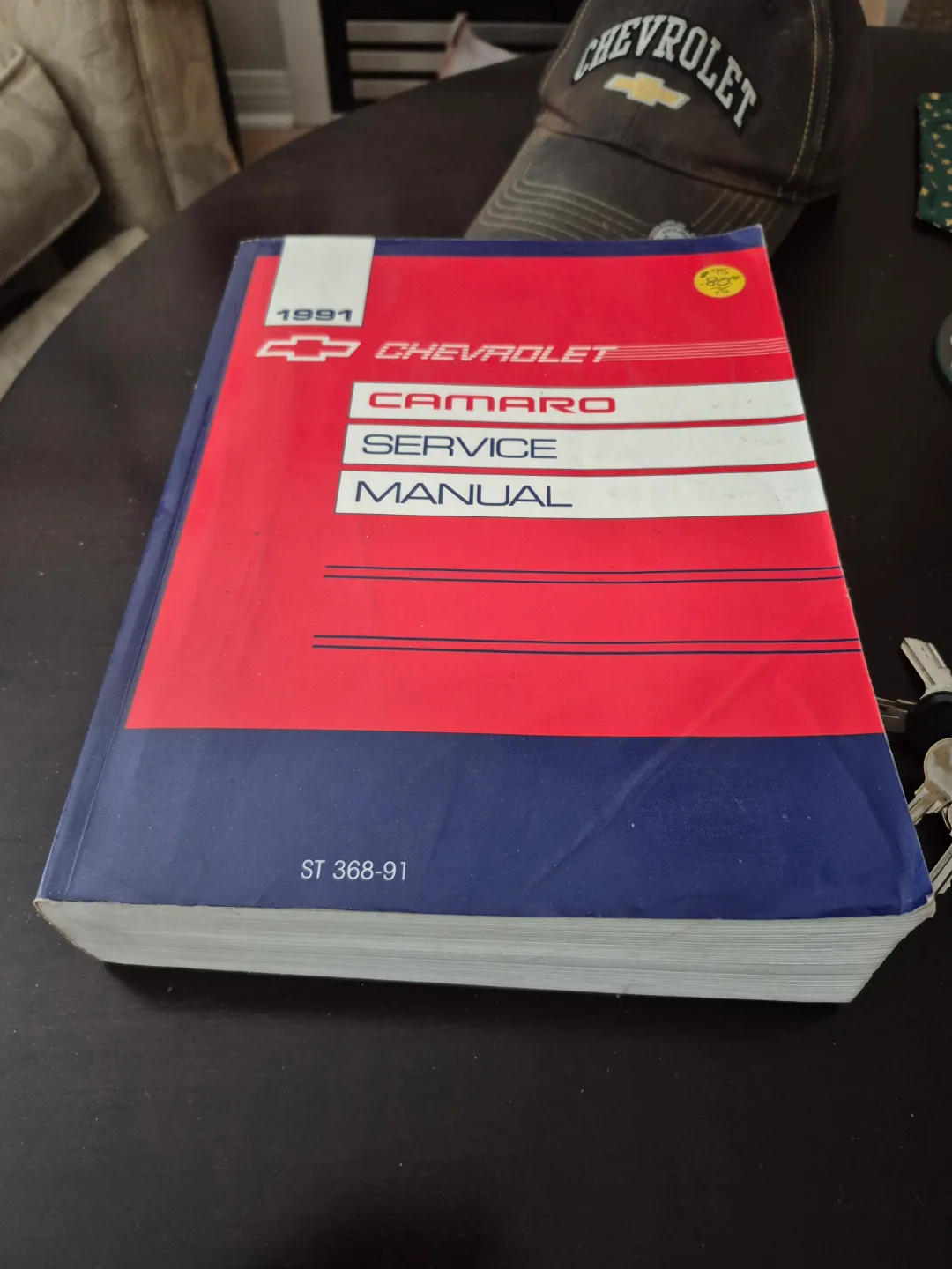 1991 Chevrolet Camaro Service Manual thumbnail