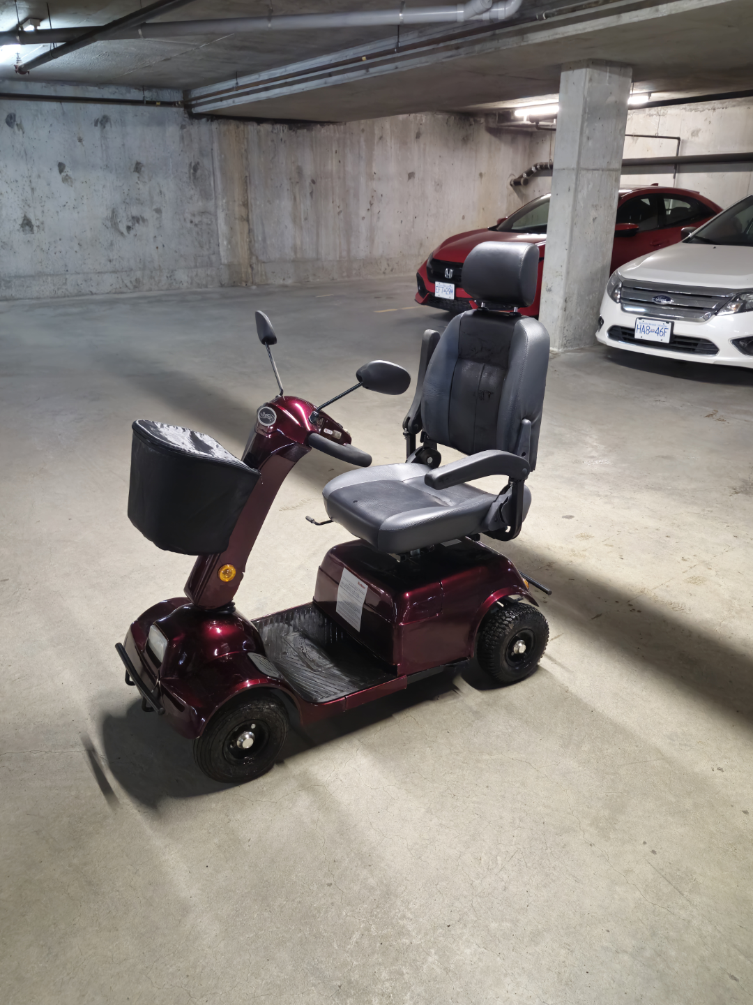 Mobility Scooter - Maroon - photo 4